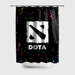 Шторка для душа Dota конфети, цвет: 3D-принт