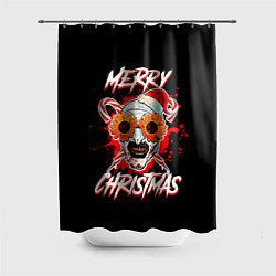 Шторка для душа Merry Christmas Terrifier, цвет: 3D-принт