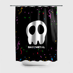 Шторка для душа Babymetal конфети, цвет: 3D-принт