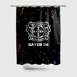 Шторка для душа Bayer 04 конфети, цвет: 3D-принт