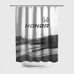 Шторка для душа Honda - white gradient посередине, цвет: 3D-принт