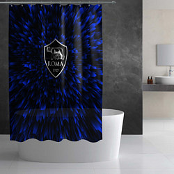 Шторка для душа Roma blue energy, цвет: 3D-принт — фото 2