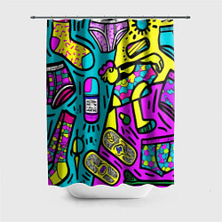 Шторка для душа Стандартные подарки мужчинам, цвет: 3D-принт