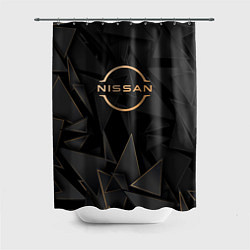 Шторка для душа Nissan golden poly, цвет: 3D-принт
