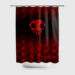 Шторка для душа Bleach red poly, цвет: 3D-принт