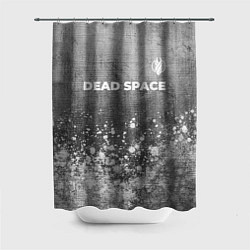 Шторка для душа Dead Space - grey gradient посередине, цвет: 3D-принт