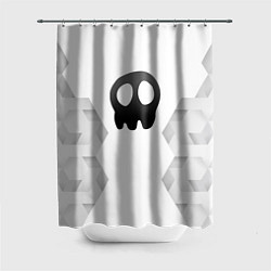Шторка для душа Babymetal white poly, цвет: 3D-принт