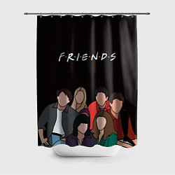 Шторка для душа Friends - Central park, цвет: 3D-принт