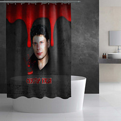 Шторка для душа Сектор газа - рок жив, цвет: 3D-принт — фото 2