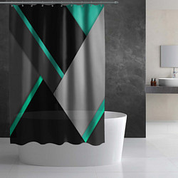 Шторка для душа Multicoloured, цвет: 3D-принт — фото 2