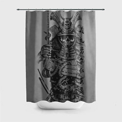 Шторка для душа Мертвый самурай призрак, цвет: 3D-принт