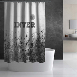 Шторка для душа Inter - white gradient посередине, цвет: 3D-принт — фото 2
