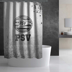 Шторка для душа PSV - white gradient, цвет: 3D-принт — фото 2