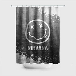 Шторка для душа Nirvana - grey gradient, цвет: 3D-принт