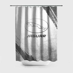 Шторка для душа Jaguar - white gradient, цвет: 3D-принт