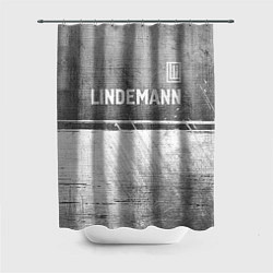 Шторка для душа Lindemann - grey gradient посередине, цвет: 3D-принт