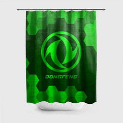 Шторка для душа Dongfeng - green gradient, цвет: 3D-принт