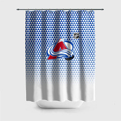 Шторка для душа Колорадо Эвеланш - геометрический градиент, цвет: 3D-принт