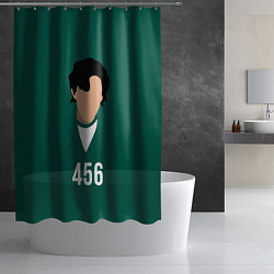 Шторка для душа Сон Ки Хун 456, цвет: 3D-принт — фото 2