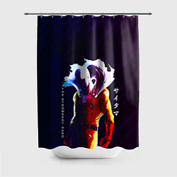 Шторка для душа Anime OPM Saitama The Strongest Hero, цвет: 3D-принт