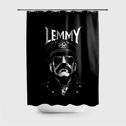 Шторка для душа Motorhead - lemmy, цвет: 3D-принт