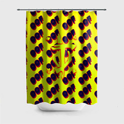 Шторка для душа Doom off, цвет: 3D-принт