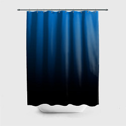 Шторка для душа Blue gradient, цвет: 3D-принт