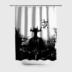 Шторка для душа Doom демон марса, цвет: 3D-принт
