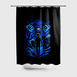 Шторка для душа Аниме Поднятие уровня в одиночку, цвет: 3D-принт