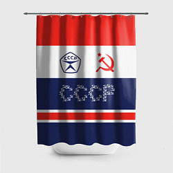 Шторка для душа Советский союз - СССР, цвет: 3D-принт