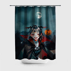 Шторка для душа Вампирша МаоМао - Монолог Фармацевта аниме Хэллоуи, цвет: 3D-принт