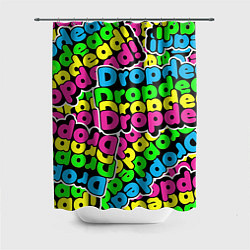 Шторка для душа Drop Dead: Acid Pattern, цвет: 3D-принт