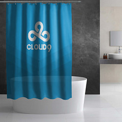 Шторка для душа Cloud 9, цвет: 3D-принт — фото 2
