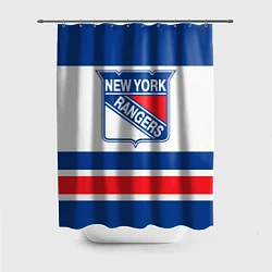 Шторка для душа New York Rangers, цвет: 3D-принт