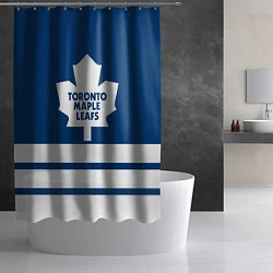 Шторка для душа Toronto Maple Leafs, цвет: 3D-принт — фото 2