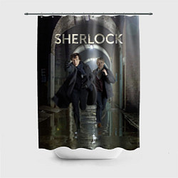 Шторка для душа Sherlock Break, цвет: 3D-принт