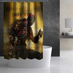 Шторка для душа Dark Souls: Braveheart, цвет: 3D-принт — фото 2