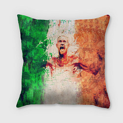Подушка квадратная Conor McGregor: Ireland, цвет: 3D-принт