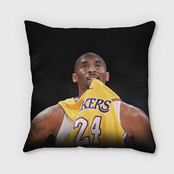 Подушка квадратная Kobe Bryant, цвет: 3D-принт