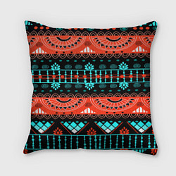 Подушка квадратная Аддис-Абеба, цвет: 3D-принт