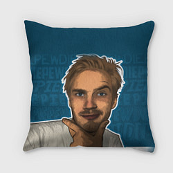 Подушка квадратная Pew die pie, цвет: 3D-принт