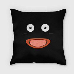 Подушка квадратная Mr Popo Face, цвет: 3D-принт