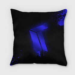 Подушка квадратная Titan: Black collection, цвет: 3D-принт
