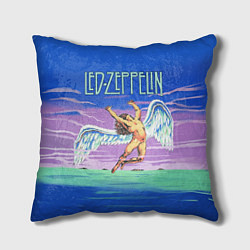 Подушка квадратная Led Zeppelin: Angel цвета 3D-принт — фото 1