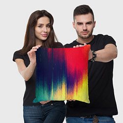 Подушка квадратная Stylize color, цвет: 3D-принт — фото 2