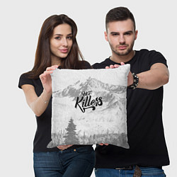 Подушка квадратная The Killers: Alpen, цвет: 3D-принт — фото 2