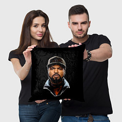 Подушка квадратная Ice Cube цвета 3D-принт — фото 2