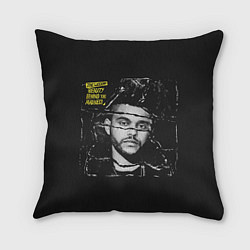 Подушка квадратная The Weeknd: Madness, цвет: 3D-принт