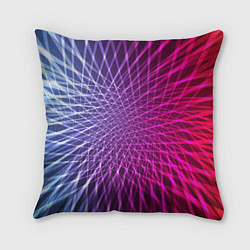 Подушка квадратная Плетение, цвет: 3D-принт