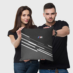 Подушка квадратная BMW: Sport Line, цвет: 3D-принт — фото 2